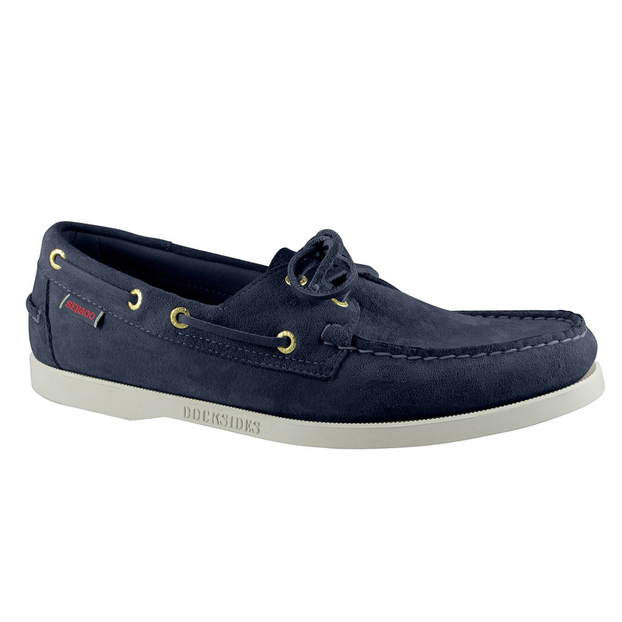 Docksides portland suede - Blue navy - Mensh - CableAndCo